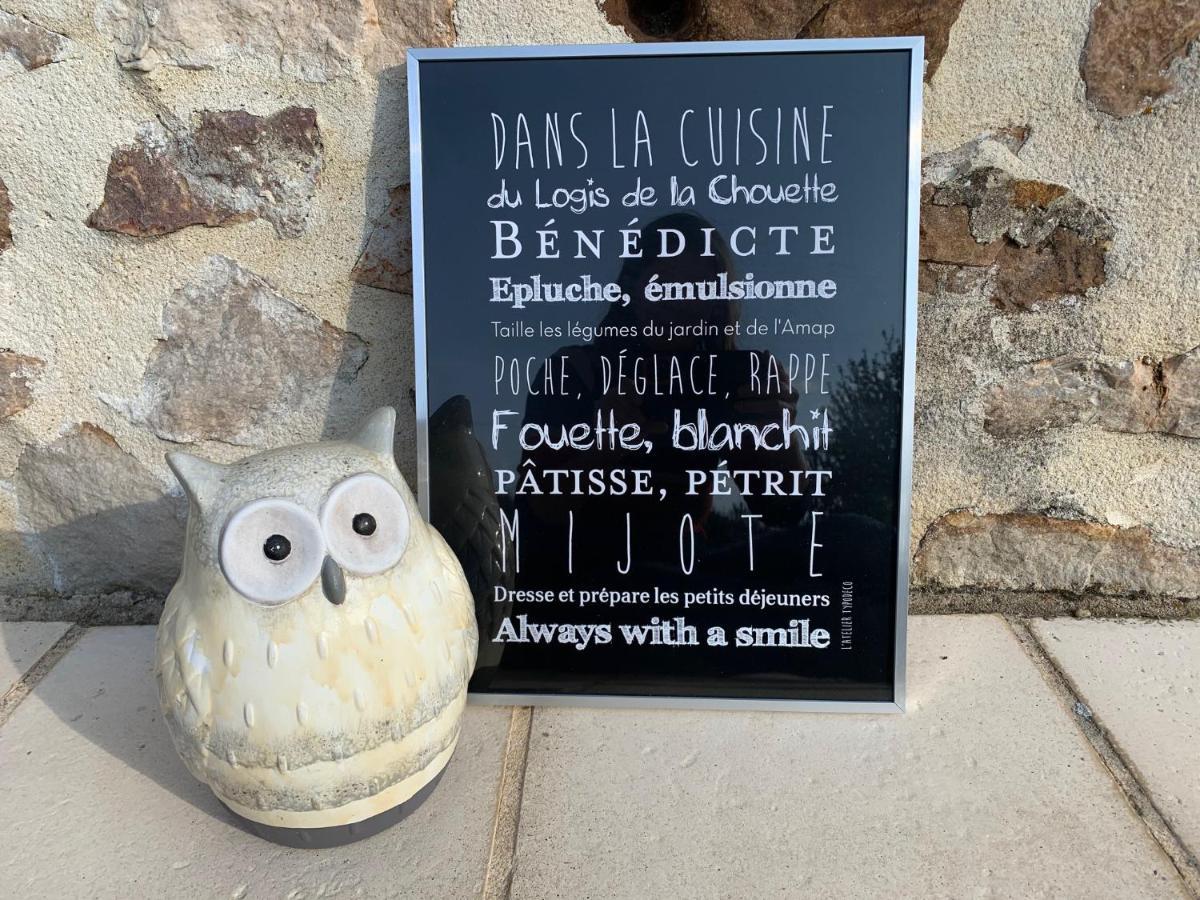 Le Logis De La Chouette Hotell Baugé Exteriör bild