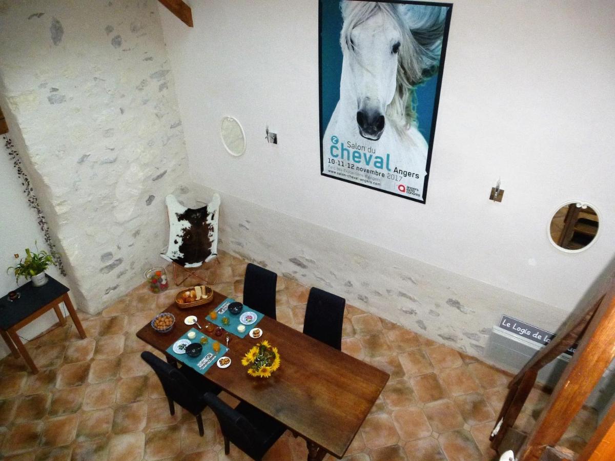 Le Logis De La Chouette Hotell Baugé Exteriör bild